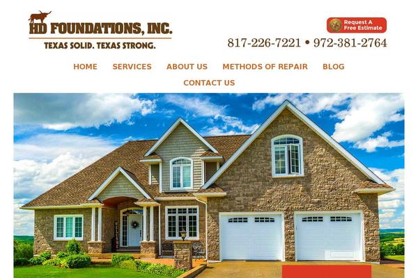 hdfoundationrepair.com site used Hd-foundations