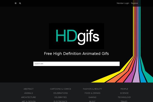 hdgif.com site used Stocky-child