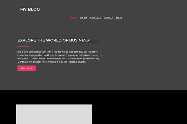 PopularFX theme site design template sample