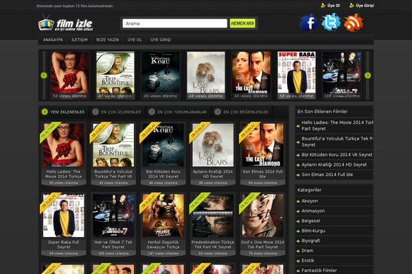 hdtekpartfilmseyret.com site used Trfilmizle.gen.tr