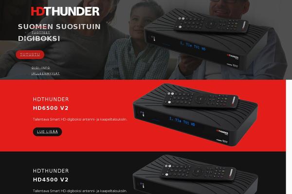 hdthunder.fi site used Coral