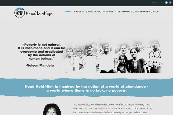 head-held-high.org site used Hhh