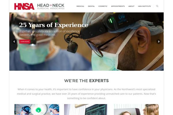Thesis 1.8 theme site design template sample