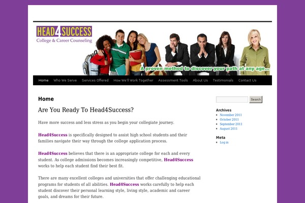 Twenty Ten theme site design template sample