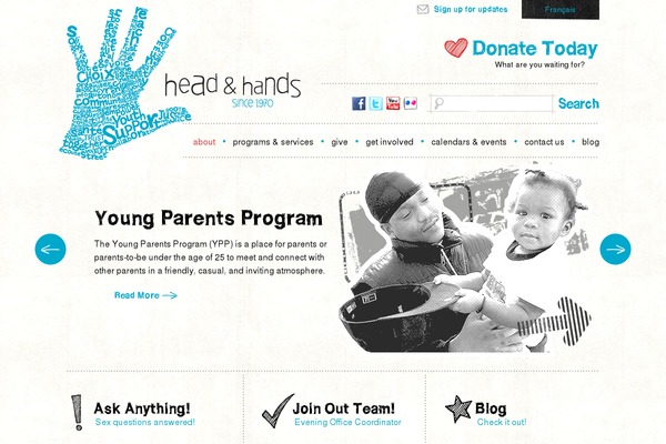 headandhands.ca site used Headandhands