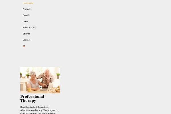 Impreza theme site design template sample