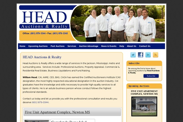 headauctions.com site used Wp_head_2012