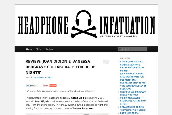 Twenty Eleven theme site design template sample