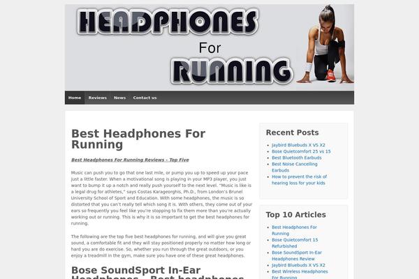 Responsive theme site design template sample