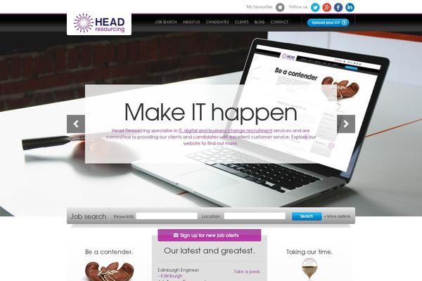 headresourcing.com site used Headresourcing-mod