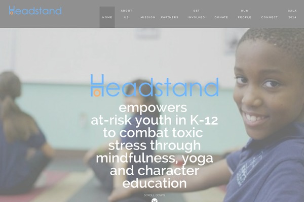 headstand.org site used Dry Wp