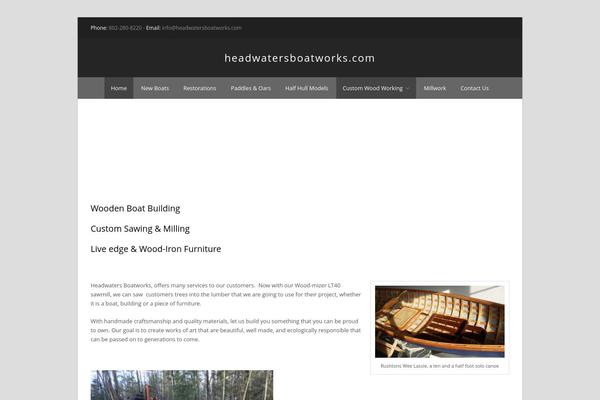 Total theme site design template sample