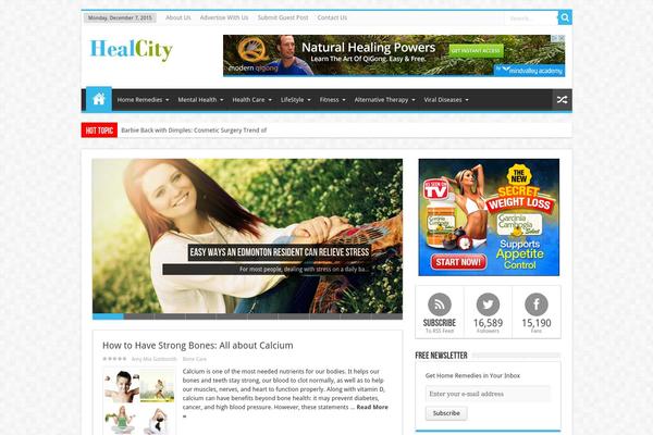 healcity.com site used Healcity
