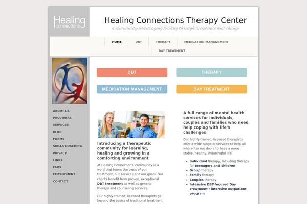 healingconnectionsonline.com site used Headway