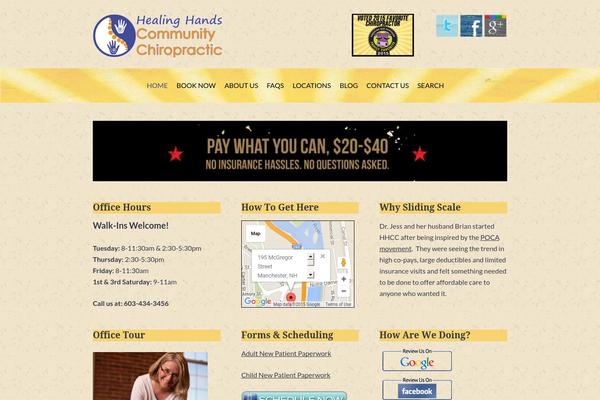 healinghandsnh.com site used Everett