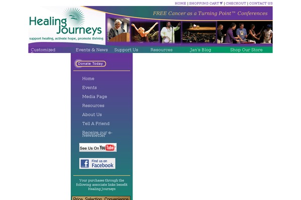 healingjourneys.org site used Healingjourneys