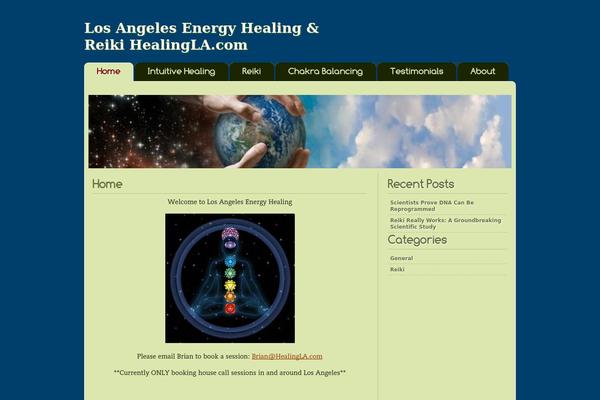 healingla.com site used Green-tea