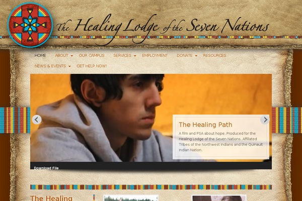 healinglodge.org site used Theme-healinglodge