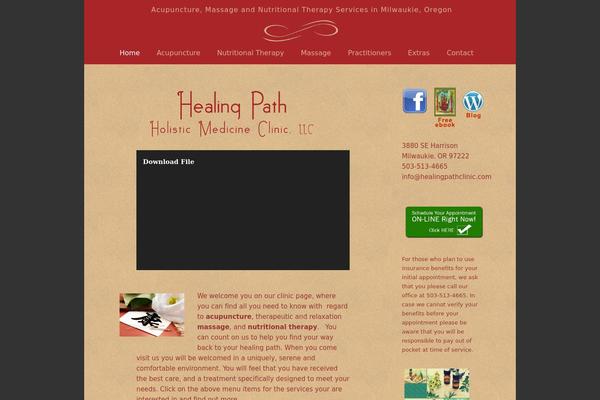 healingpathclinic.com site used Acupuncture