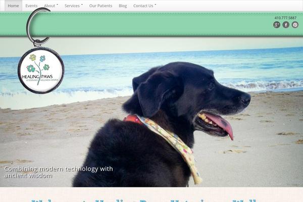 healingpawsmd.com site used The-bootstrap_child