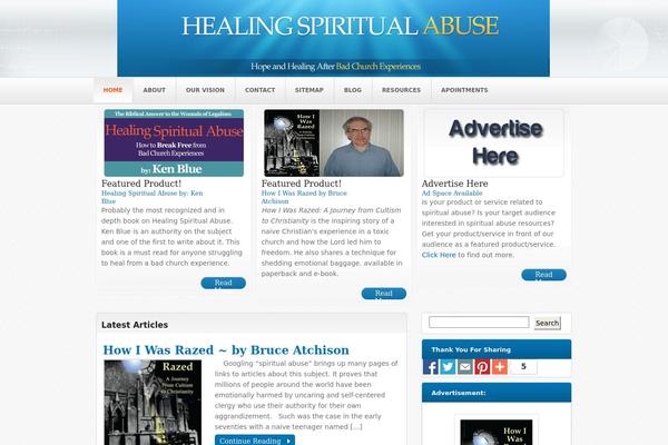 healingspiritualabuse.com site used Wpproconsult