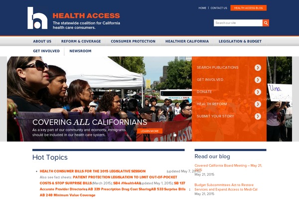 health-access.org site used Heath-access