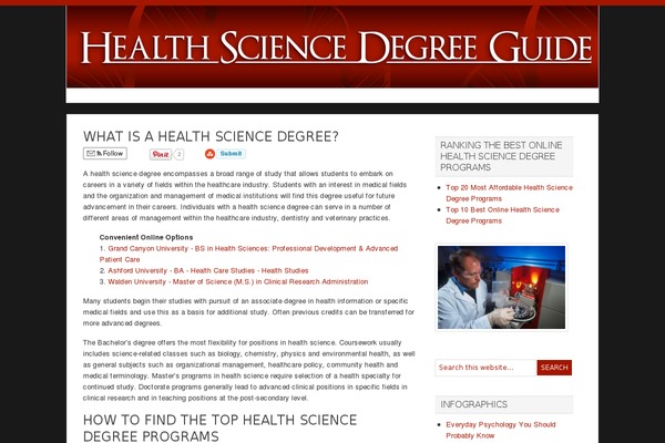 health-science-degree.com site used Humphrey