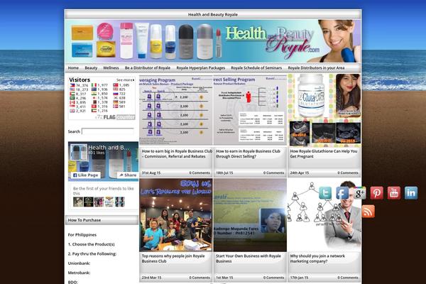 healthandbeautyroyale.com site used Exact