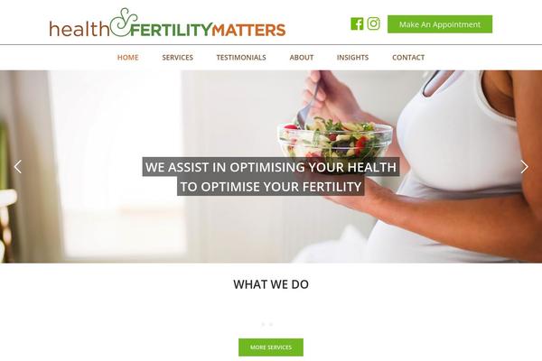 healthandfertility.com.au site used Healthfertility