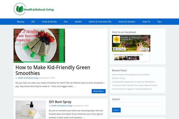 Solidblog theme site design template sample