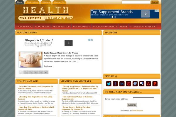 healthandsuppliments.com site used Wp_010