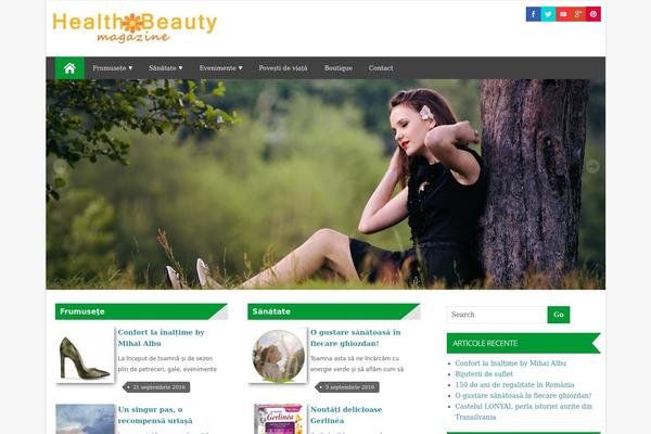 healthbeautymagazine.ro site used Digitalpro