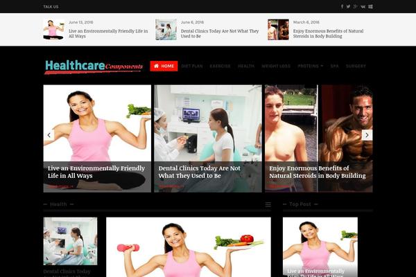 healthcare-components.com site used Presto