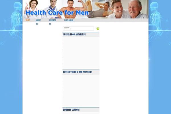 healthcareformen.info site used Suppertheme