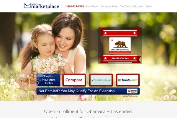 healthcaremarketplace.com site used Divi