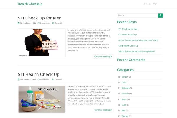 healthcheckup.com site used Kutak