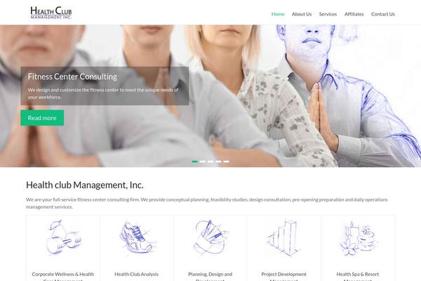 Spacious theme site design template sample