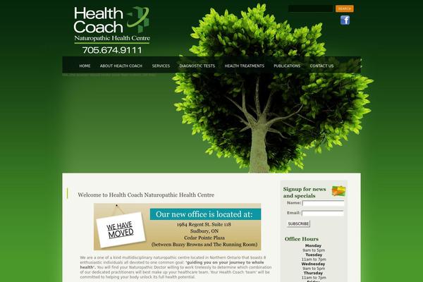 healthcoachcentre.com site used Theme979