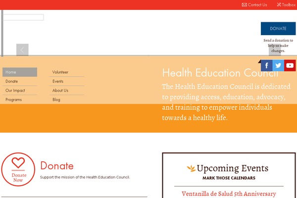 healthedcouncil.org site used Hec