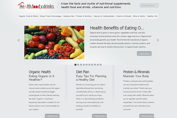 healthfoodxdrinks.com site used Almia