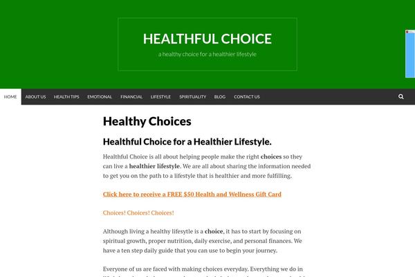 healthfulchoice.com site used Simone