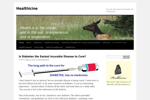Twenty Ten theme site design template sample