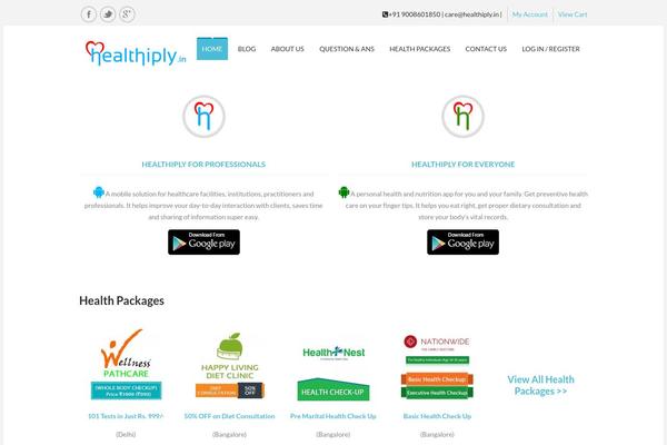 healthiply.in site used Healthiply