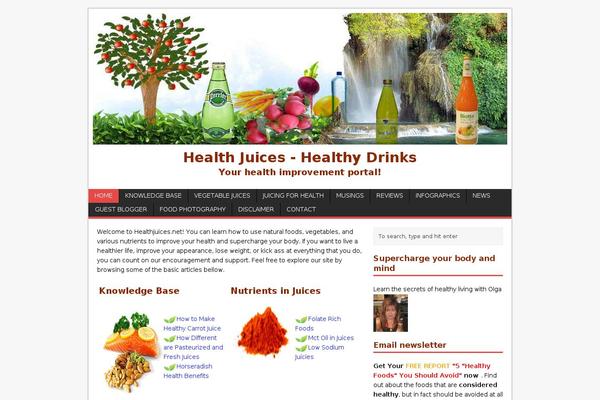 healthjuices.net site used MH Magazine lite
