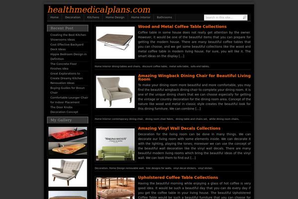 healthmedicalplans.com site used Ridhotheme