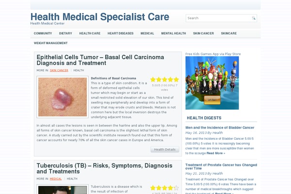 healthmedicalsc.com site used Health