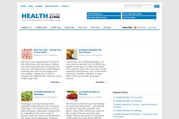 healthonlinezine.info site used Writee