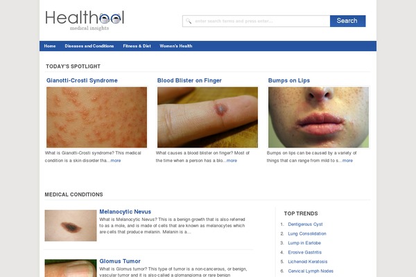 healthool.com site used Healthool
