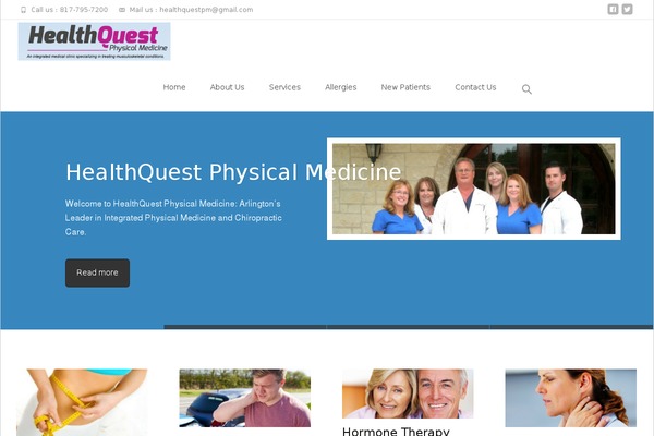 healthquestpm.com site used Vw-hospital