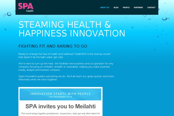 healthspa.fi site used Healthspa
